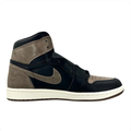Air Jordan Black & Taupe High-Top Sneakers with Cream Midsole