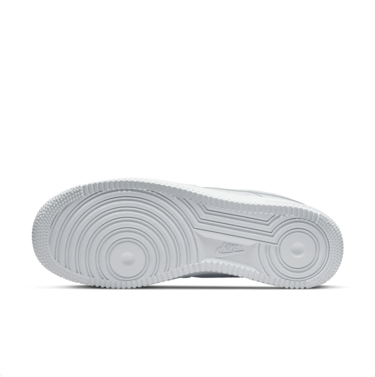 Nike Air All-White Low-Top Lace-Up Sneakers