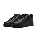 Nike Air All-Black Low-Top Lace-Up Sneakers