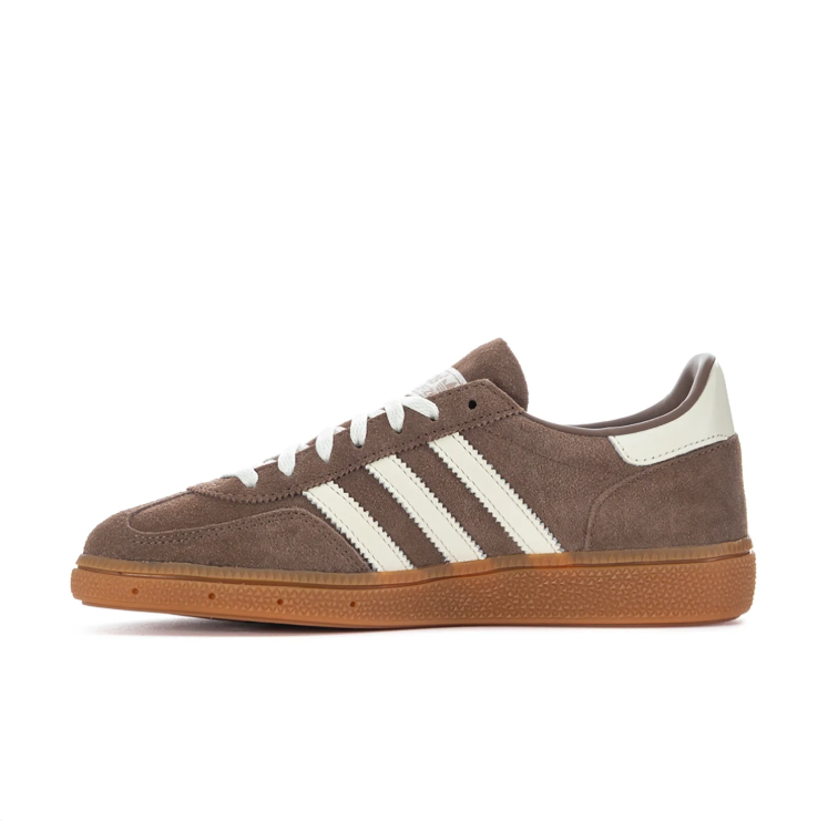 adidas Spezial Taupe & Cream Low-Top Sneakers with Gum Sole