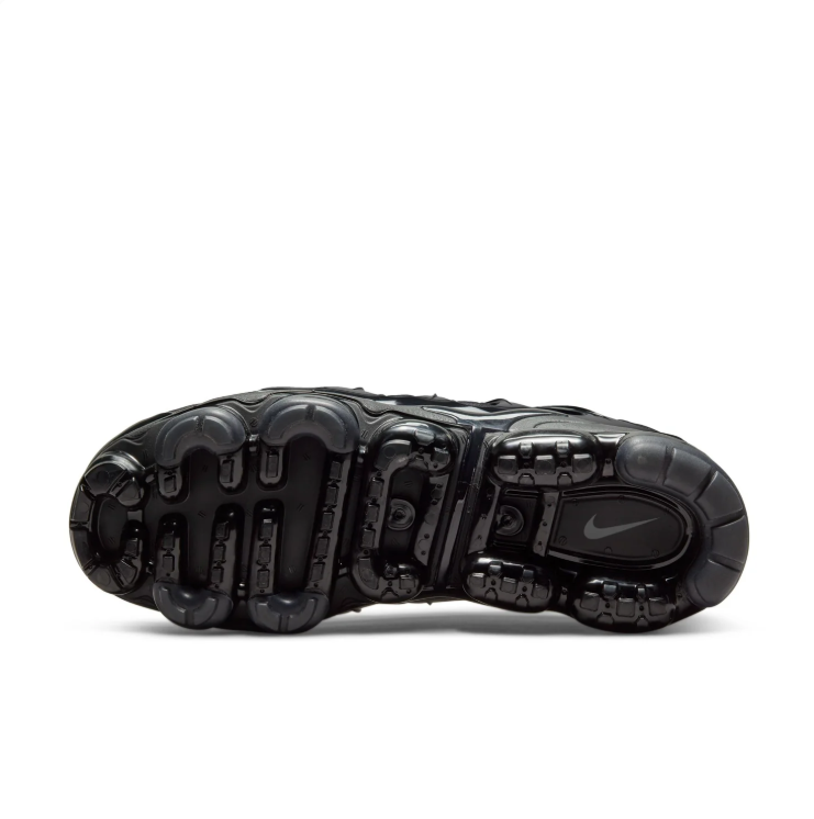 Nike Air All-Black Sneakers with Sculpted Overlays