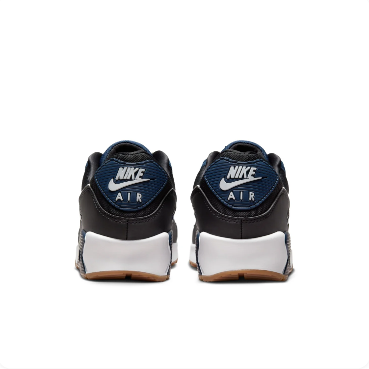 Nike Air Max Navy & Black Low-Top Sneakers with Gum Outsole