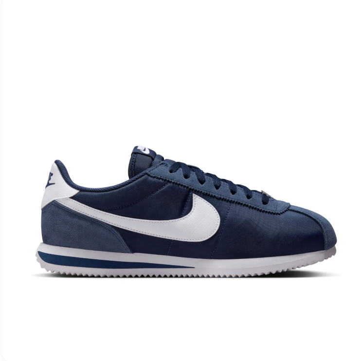Nike Navy & White Low-Top Lace-Up Sneakers