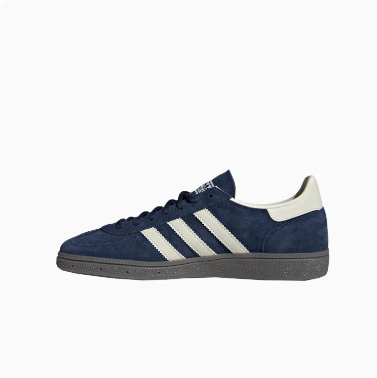 adidas Handball Spezial Navy & Cream Low-Top Sneakers