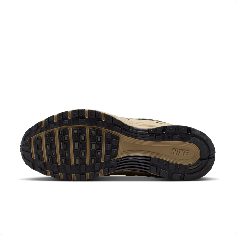 Nike Olive Green & Khaki Layered Mesh Sneakers