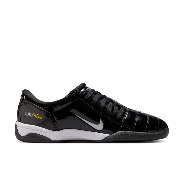 Nike Total 90 III Glossy Black & Silver Sneakers