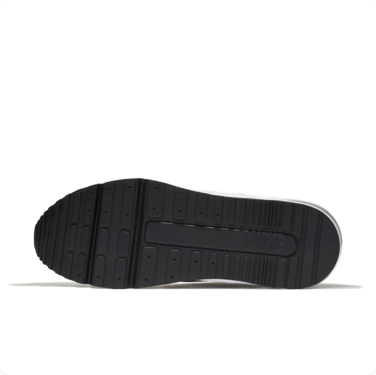 Nike Air Max Black & Grey Sneakers with White Midsole