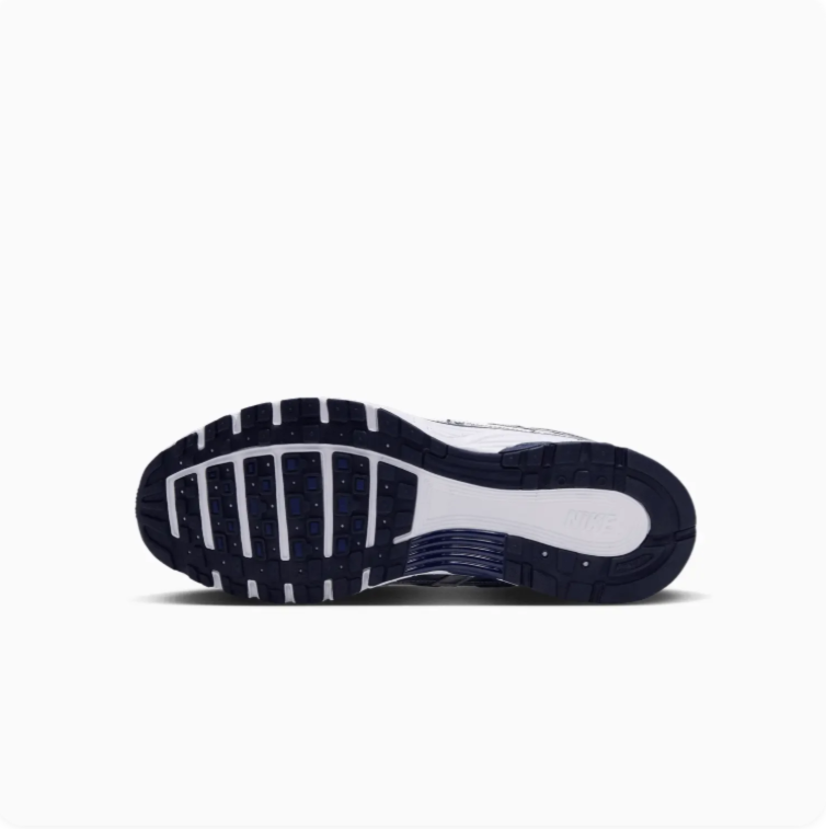 Nike P-6000 Navy & Metallic Silver Sneakers