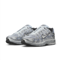 Nike P-6000 Light Grey & Metallic Silver Sneakers