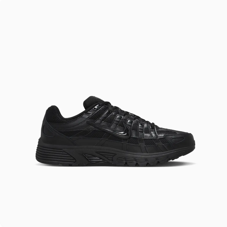 Nike P-6000 Triple Black Low-Top Sneakers