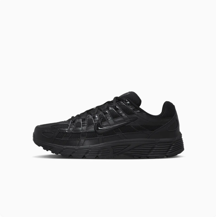 Nike P-6000 Triple Black Low-Top Sneakers