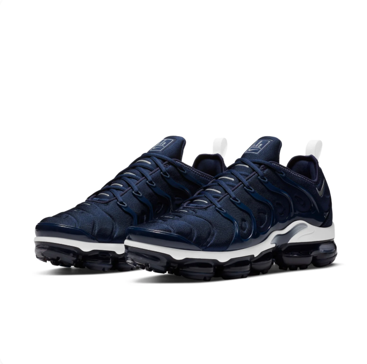 Nike Air VaporMax Plus Navy & White Sneakers