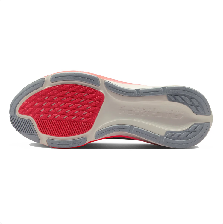 Nike Light Grey & Coral Running Sneakers