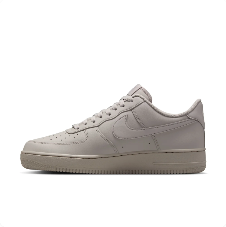 Nike Air Force 1 Tonal Greige Low-Top Sneakers