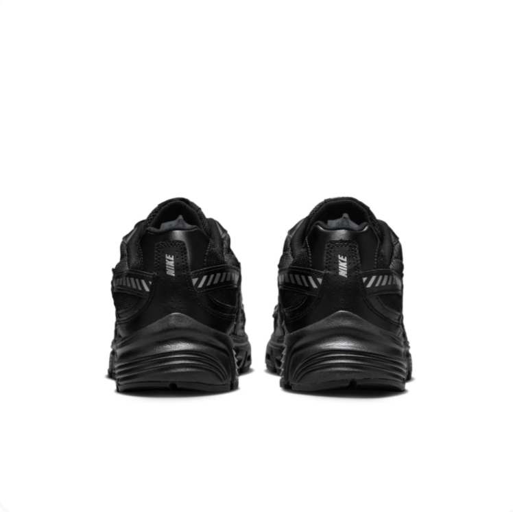 Nike Initiator Black & Metallic Silver Sneakers