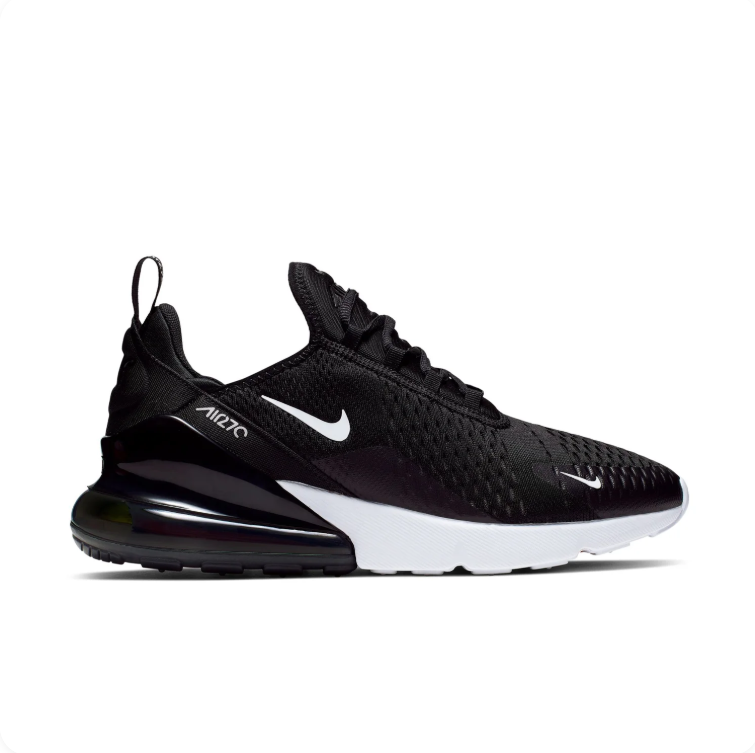 Nike Air Max 270 Black & White Sneakers