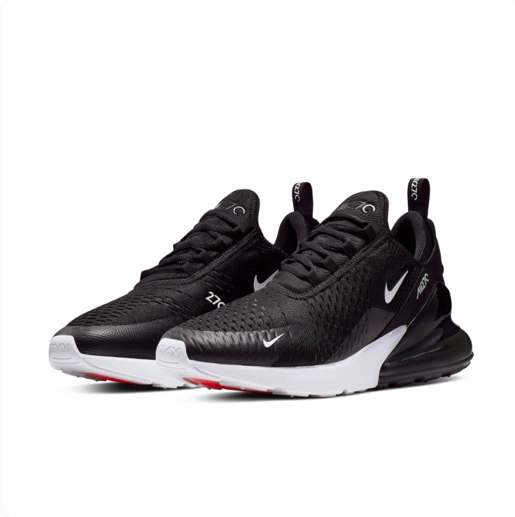 Nike Air Max 270 Black & White Sneakers