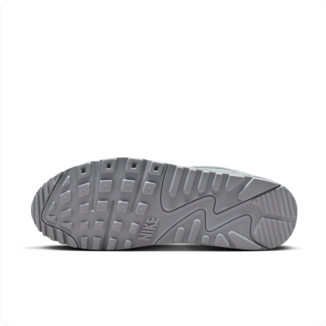 Nike Air Max 90 Tonal Grey Low-Top Sneakers