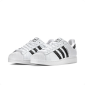 adidas Superstar White & Black Shell-Toe Sneakers
