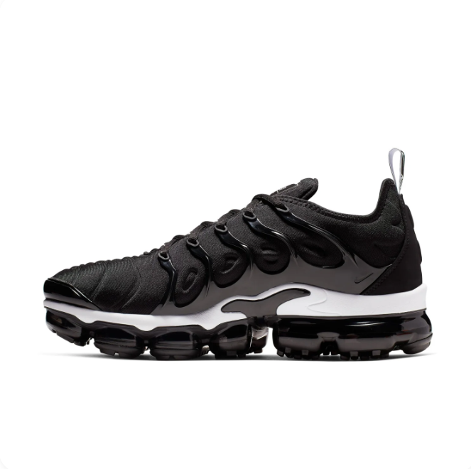 Nike Black & White Low-Top Sneakers with Segmented Air Sole