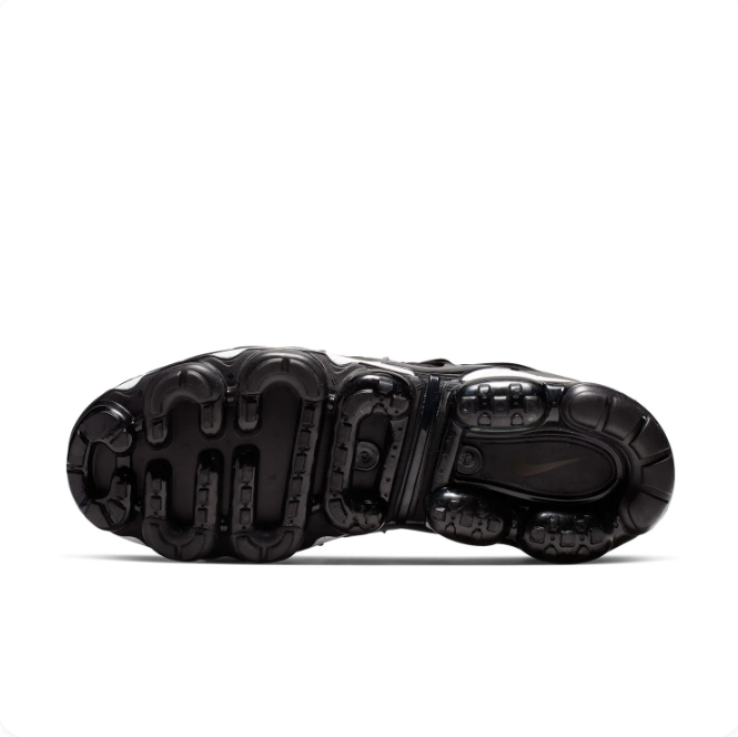 Nike Black & White Low-Top Sneakers with Segmented Air Sole