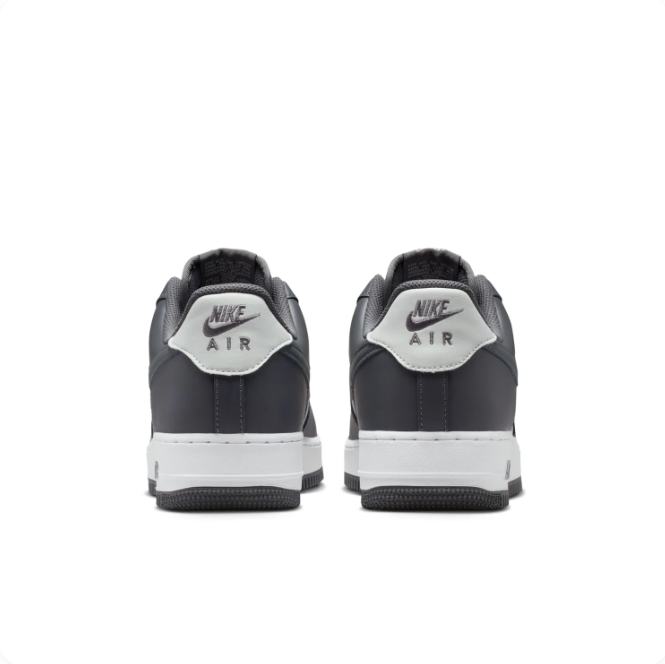 Nike Air Force 1 Charcoal & Light Grey Low-Top Sneakers