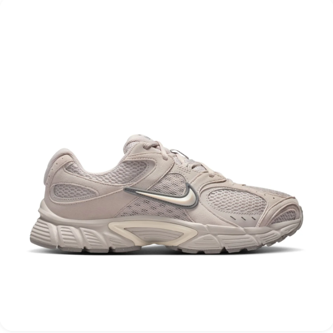 Nike Light Taupe Mesh Retro Low-Top Sneakers