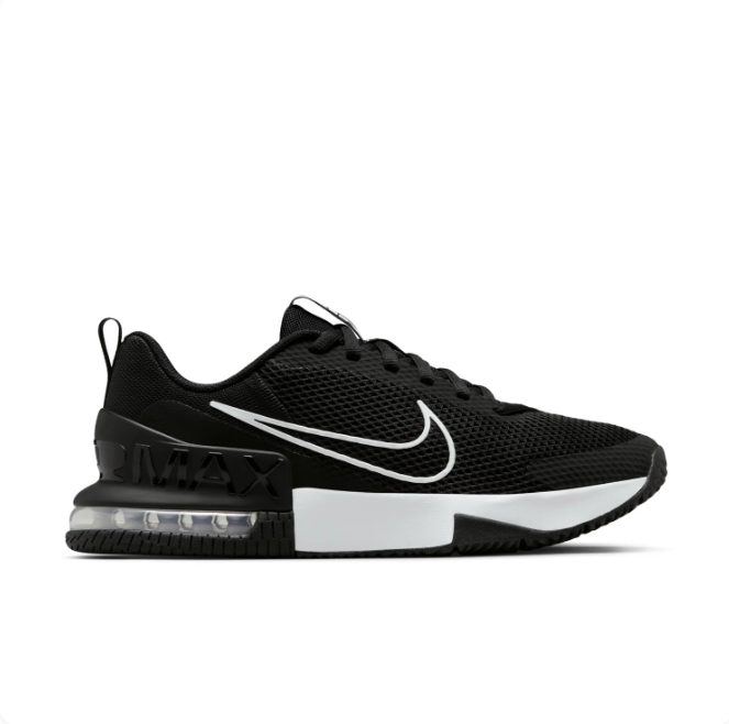 Nike Air Max Black & White Mesh Low-Top Sneakers