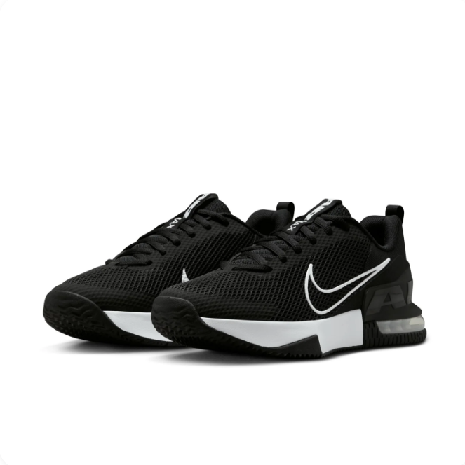 Nike Air Max Black & White Mesh Low-Top Sneakers