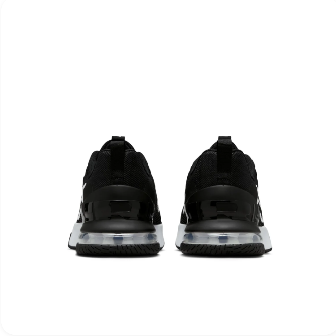 Nike Air Max Black & White Mesh Low-Top Sneakers