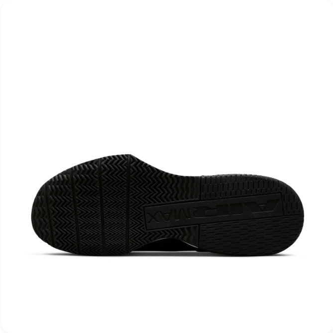 Nike Air Max Black & White Mesh Low-Top Sneakers