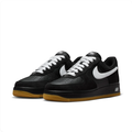 Nike Black & White Low-Top Sneakers with Gum-Colored Sole