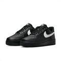 Nike Black Low-Top Sneakers with White Swoosh