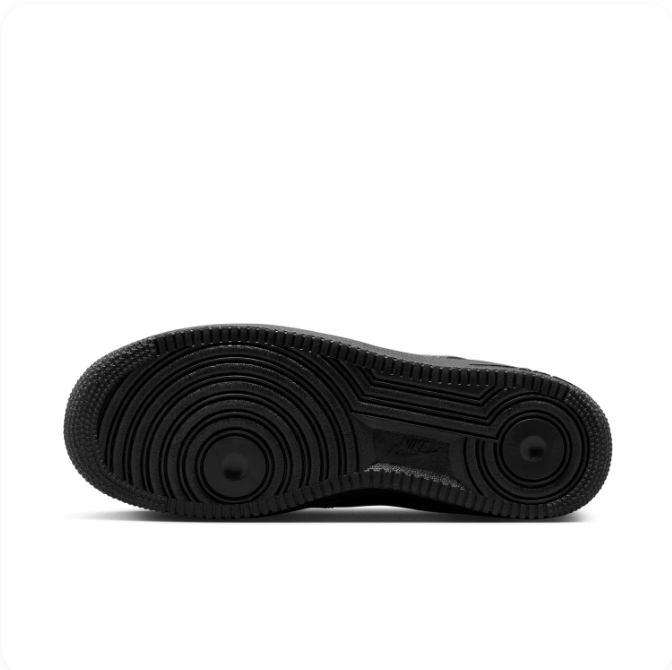 Nike Black Low-Top Sneakers with White Swoosh