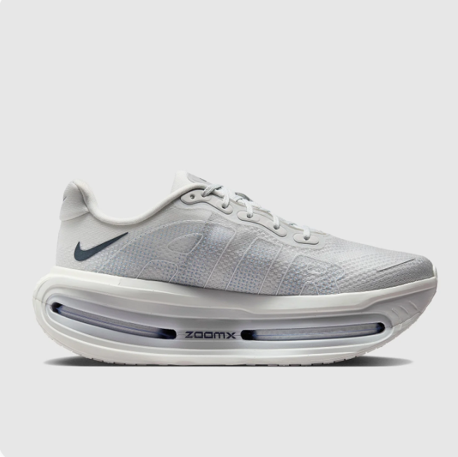 Nike Light Grey Sneakers with Dark Swoosh & Sculpted Air Sole