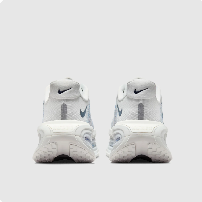 Nike Light Grey Sneakers with Dark Swoosh & Sculpted Air Sole