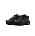 Nike Air Max 95 Black & Dark Grey Sneakers with Yellow Accents